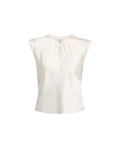 Veronica Beard Sparrow Silk-Blend Keyhole Top | Thumbnail 1