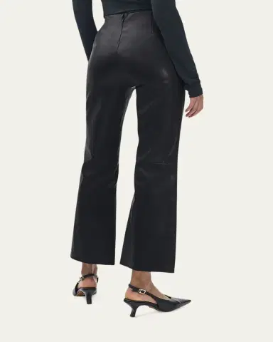 rag & bone Irina Kick-Flare Leather Pants | Thumbnail 3 rag & bone Irina Kick-Flare Leather Pants | Thumbnail 3