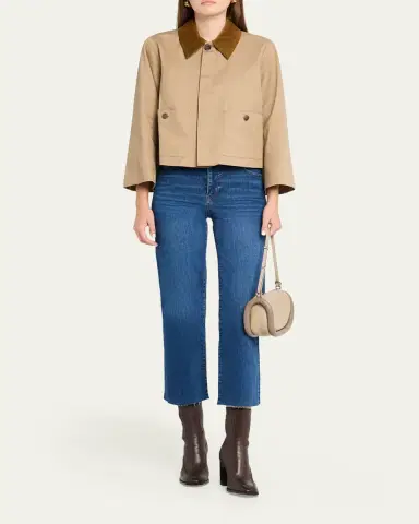 Frame The Mellow Wide Ankle Jeans | Thumbnail 2 Frame The Mellow Wide Ankle Jeans | Thumbnail 2