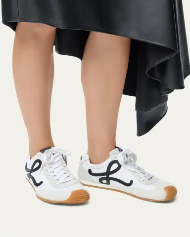 Loewe Ballet Runner 2.0 Mixed Leather Sneakers | Thumbnail 2 Loewe Ballet Runner 2.0 Mixed Leather Sneakers | Thumbnail 2