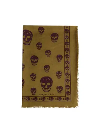 Alexander McQueen Men's Abstract Skull Scarf | Thumbnail 1