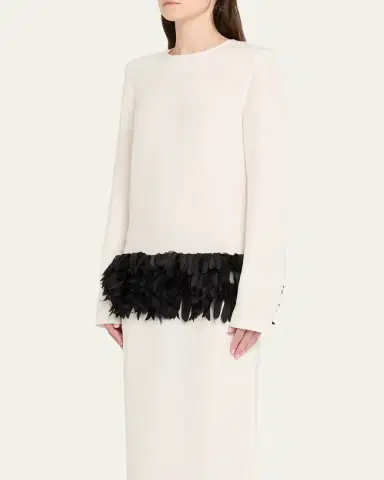 TOTEME Petal-Panel Column Dress | Thumbnail 4 TOTEME Petal-Panel Column Dress | Thumbnail 4