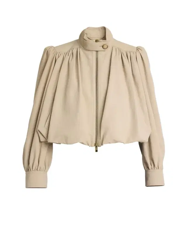Chloe Shirred Canvas Jacket