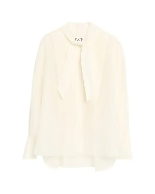 TWP The Quiet Type Tie-Neck Shirt