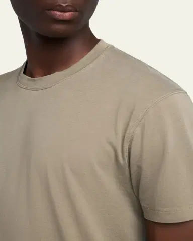 Tom Ford Men's Lyocell-Cotton Crewneck T-Shirt | Thumbnail 13