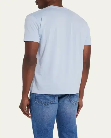 Tom Ford Men's Lyocell-Cotton Crewneck T-Shirt | Thumbnail 15
