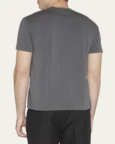 Tom Ford Men's Lyocell-Cotton Crewneck T-Shirt | Thumbnail 3
