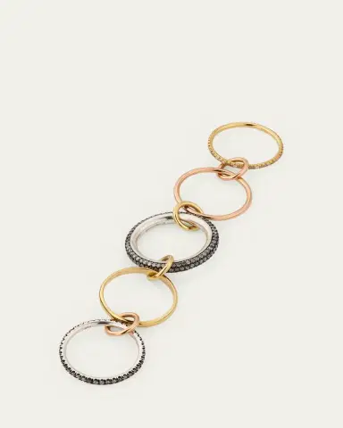 Spinelli Kilcollin Leo Mixed-Metal Statement Ring with Diamonds | Thumbnail 4