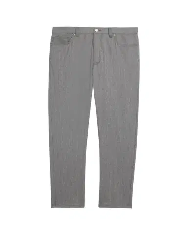 Zegna Men's Wool Straight Leg Five-Pocket Pants | Thumbnail 1 Zegna Men's Wool Straight Leg Five-Pocket Pants | Thumbnail 1