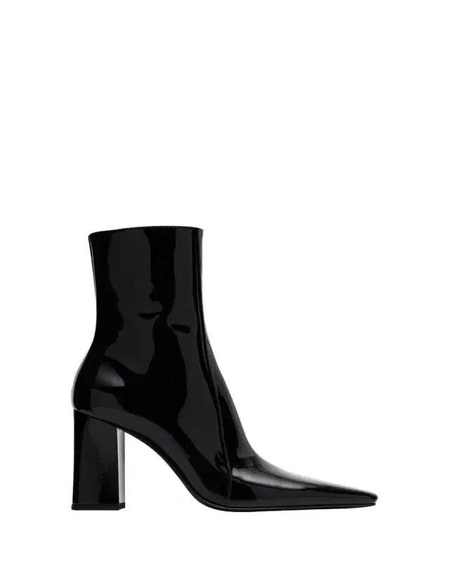 Saint Laurent Rainer Patent Leather Booties