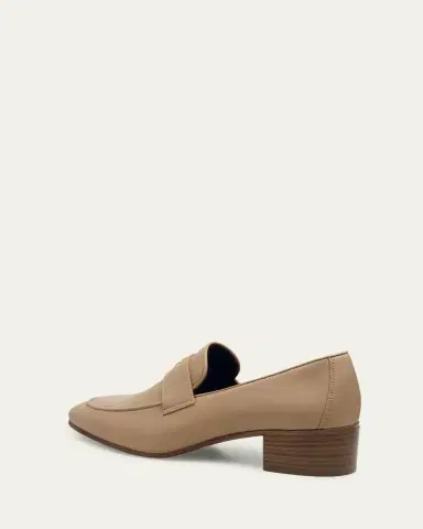 Bougeotte Cuban Block-Heel Leather Loafers | Thumbnail 2