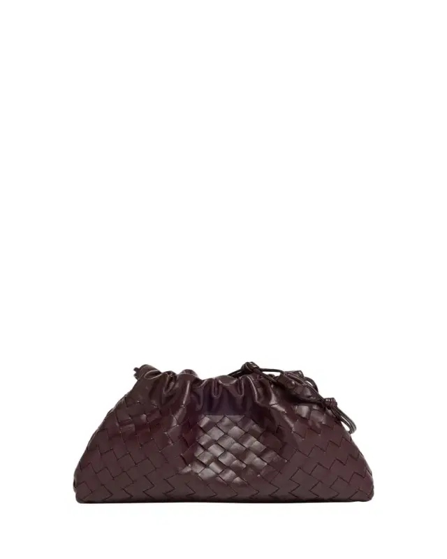 Bottega Veneta Dustbag Notte Leather Shoulder Bag