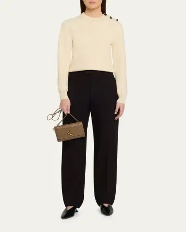 Bottega Veneta Andiamo Leather Pouch Bag | Thumbnail 9 Bottega Veneta Andiamo Leather Pouch Bag | Thumbnail 9