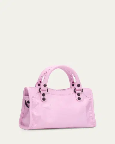 Balenciaga Le City Mini Leather Top-Handle Bag | Thumbnail 3 Balenciaga Le City Mini Leather Top-Handle Bag | Thumbnail 3