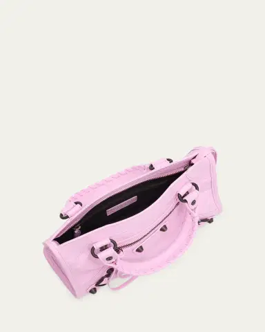 Balenciaga Le City Mini Leather Top-Handle Bag | Thumbnail 4 Balenciaga Le City Mini Leather Top-Handle Bag | Thumbnail 4