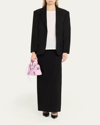 Balenciaga Le City Mini Leather Top-Handle Bag | Thumbnail 5 Balenciaga Le City Mini Leather Top-Handle Bag | Thumbnail 5