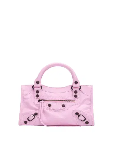 Balenciaga Le City Mini Leather Top-Handle Bag | Thumbnail 1 Balenciaga Le City Mini Leather Top-Handle Bag | Thumbnail 1