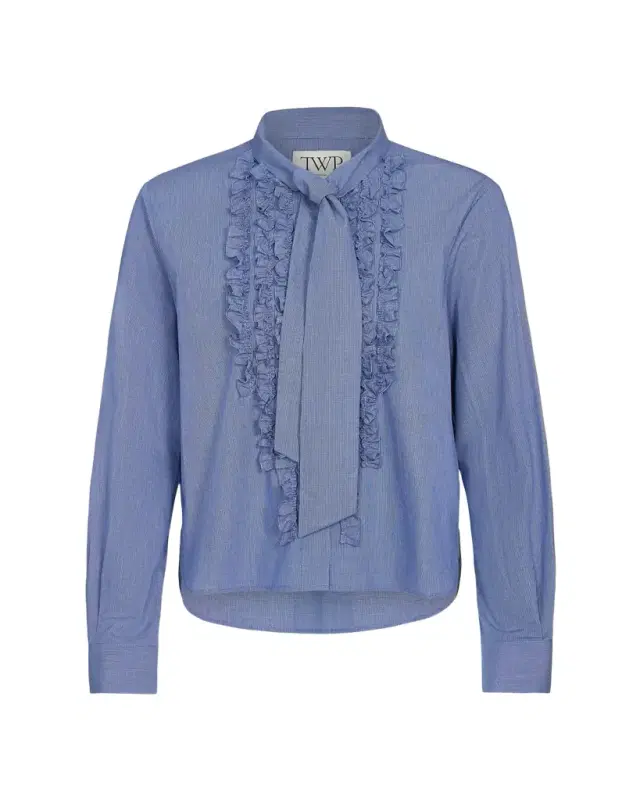 Connor Top in Micro Check