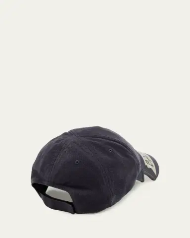 Balenciaga Men's Masking Tape Logo Distressed Baseball Cap | Thumbnail 2 Balenciaga Men's Masking Tape Logo Distressed Baseball Cap | Thumbnail 2