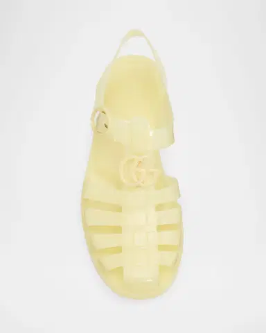 Gucci GG Glossy Jelly Fisherman Sandals | Thumbnail 5 Gucci GG Glossy Jelly Fisherman Sandals | Thumbnail 5