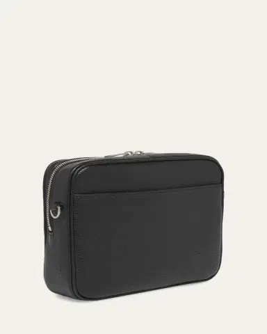 Saint Laurent Men's Small Leather Camera Bag | Thumbnail 3