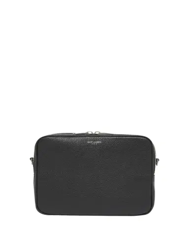 Saint Laurent Men's Small Leather Camera Bag | Thumbnail 1