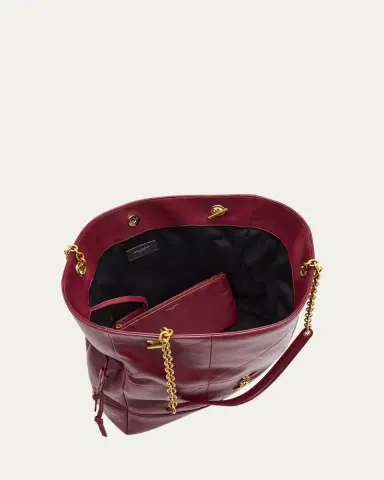Saint Laurent Jamie 4.3 Medium Shopping Tote Bag in Quilted Leather | Thumbnail 4 Saint Laurent Jamie 4.3 Medium Shopping Tote Bag in Quilted Leather | Thumbnail 4