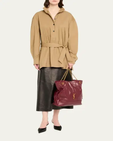 Saint Laurent Jamie 4.3 Medium Shopping Tote Bag in Quilted Leather | Thumbnail 5 Saint Laurent Jamie 4.3 Medium Shopping Tote Bag in Quilted Leather | Thumbnail 5
