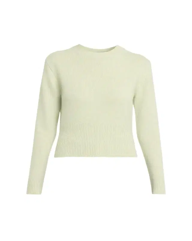 Guest in Residence Alina Crewneck Cashmere-Silk Sweater