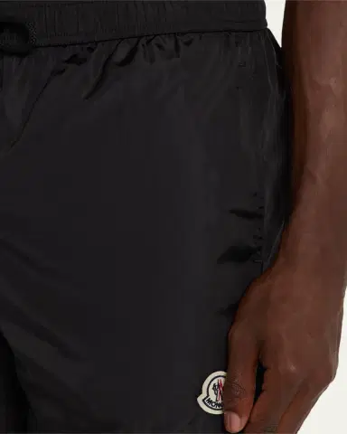 Moncler Men's Drawstring Swim Shorts | Thumbnail 4