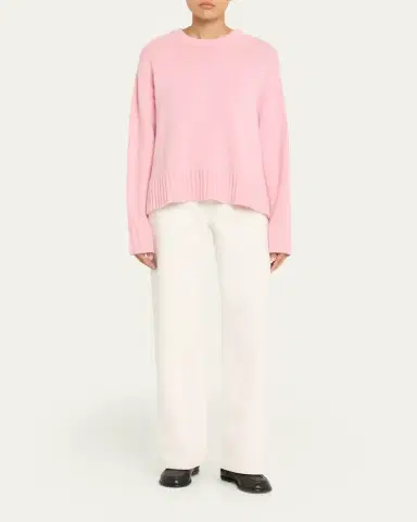 Guest in Residence Cozy Cashmere Crewneck Sweater | Thumbnail 6