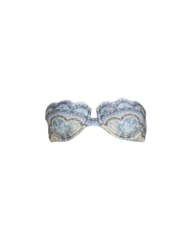 Wanderlust Scallop Balconette Bikini Top