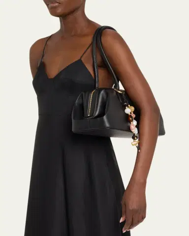 Cult Gaia Raia Leather Satchel Shoulder Bag | Thumbnail 2 Cult Gaia Raia Leather Satchel Shoulder Bag | Thumbnail 2