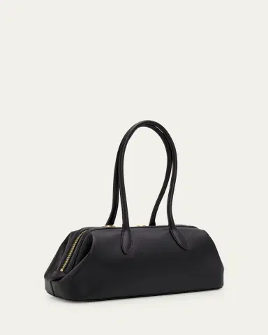 Cult Gaia Raia Leather Satchel Shoulder Bag | Thumbnail 3 Cult Gaia Raia Leather Satchel Shoulder Bag | Thumbnail 3
