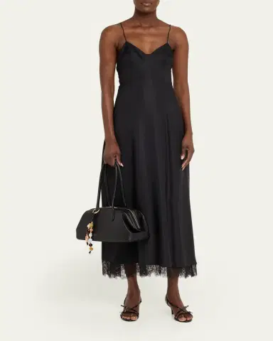 Cult Gaia Raia Leather Satchel Shoulder Bag | Thumbnail 5 Cult Gaia Raia Leather Satchel Shoulder Bag | Thumbnail 5