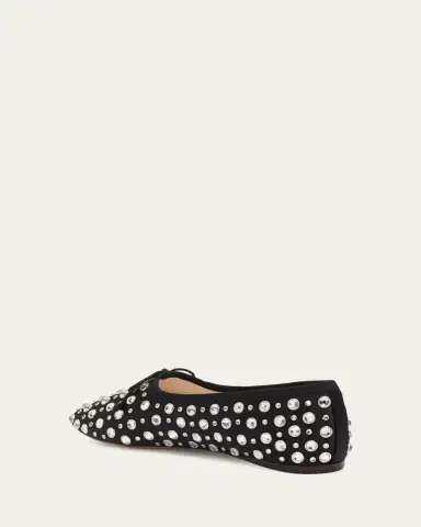 Loeffler Randall Landon Crystal-Embellished Satin Ballet Flats | Thumbnail 2 Loeffler Randall Landon Crystal-Embellished Satin Ballet Flats | Thumbnail 2
