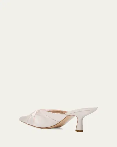 Loeffler Randall 70mm Tyla Twisted Satin Mule Pumps | Thumbnail 2 Loeffler Randall 70mm Tyla Twisted Satin Mule Pumps | Thumbnail 2