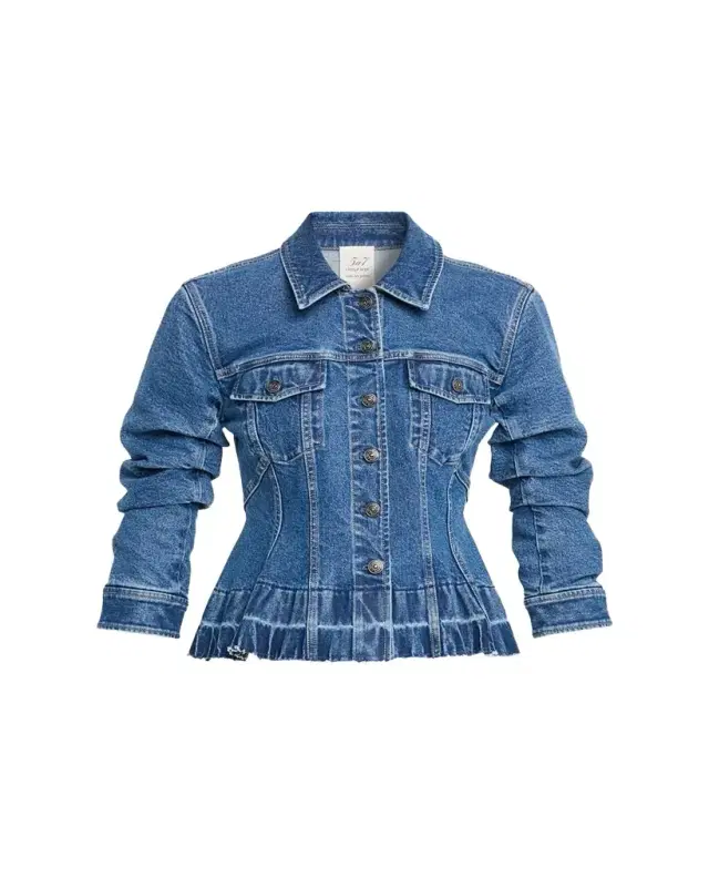 Gina Cinched Denim Jacket