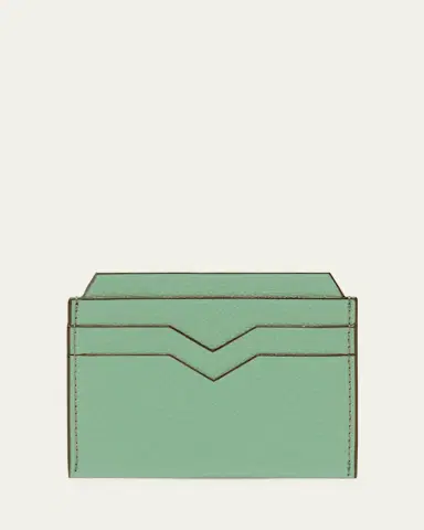 Valextra Calf Leather Card Holder | Thumbnail 4