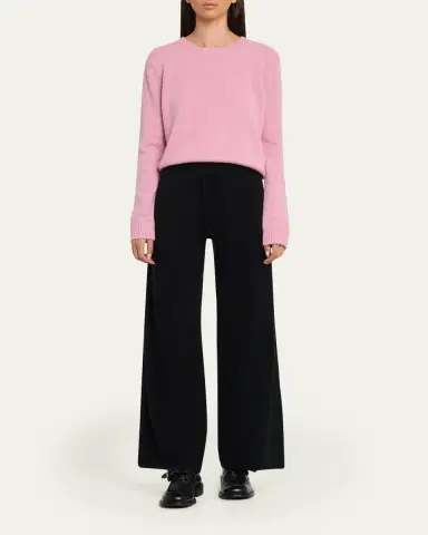 Lisa Yang Sofi Cashmere Straight-Leg Pull-On Trousers | Thumbnail 2 Lisa Yang Sofi Cashmere Straight-Leg Pull-On Trousers | Thumbnail 2