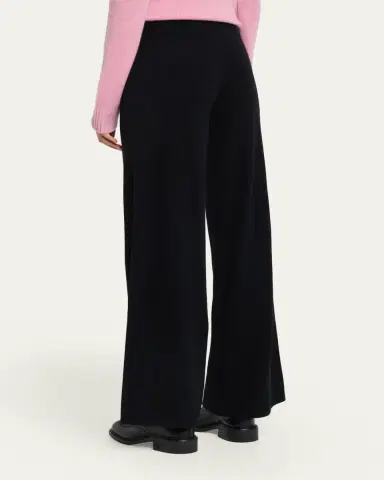 Lisa Yang Sofi Cashmere Straight-Leg Pull-On Trousers | Thumbnail 3 Lisa Yang Sofi Cashmere Straight-Leg Pull-On Trousers | Thumbnail 3