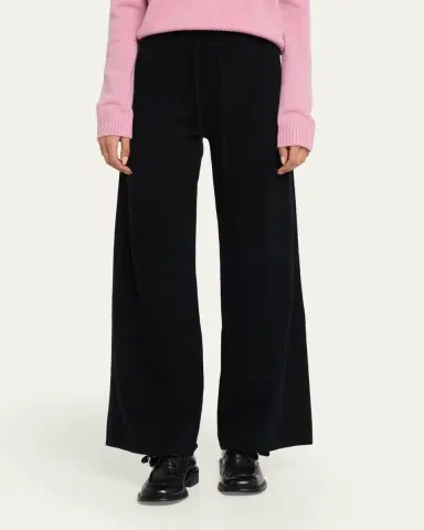 Lisa Yang Sofi Cashmere Straight-Leg Pull-On Trousers | Thumbnail 4 Lisa Yang Sofi Cashmere Straight-Leg Pull-On Trousers | Thumbnail 4