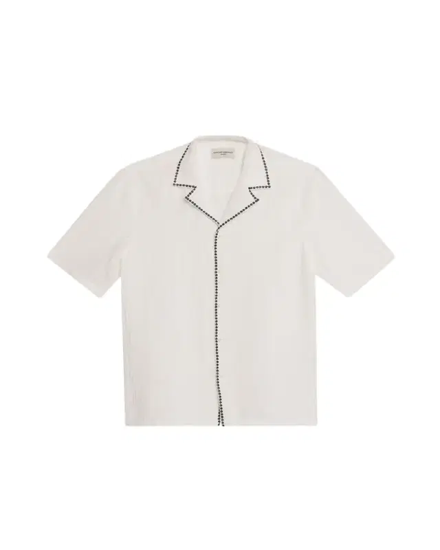 Men's Eren Textured Viscose Short-Sleeve Camp Shirt