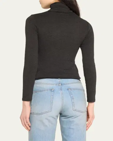 MAJESTIC FILATURES Soft Touch Long-Sleeve Turtleneck | Thumbnail 3