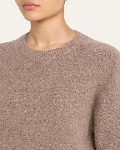 Vince Boiled Cashmere Crewneck Sweater | Thumbnail 5