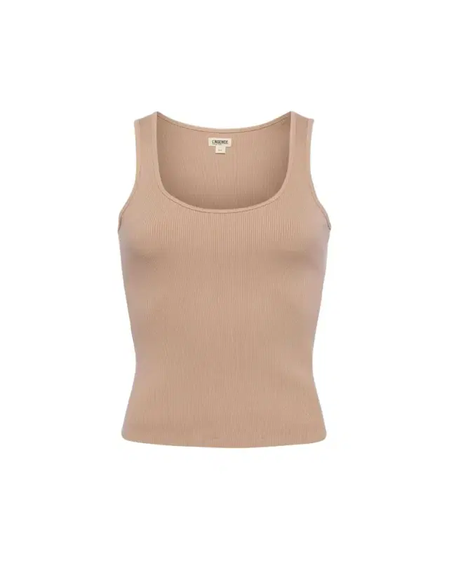 L'Agence Adira Scoop-Neck Tank Top
