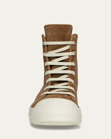 Rick Owens Temple Sumi Suede High-Top Sneakers | Thumbnail 3 Rick Owens Temple Sumi Suede High-Top Sneakers | Thumbnail 3