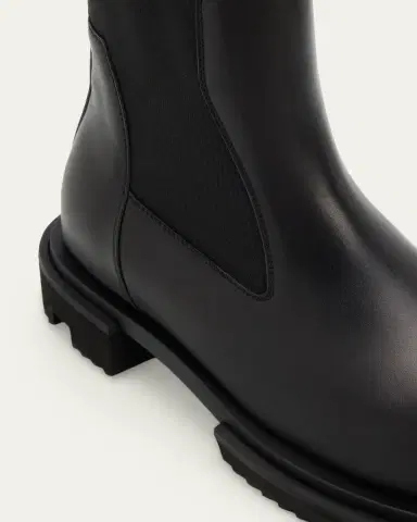 Rick Owens Beatle Gabe Leather Chelsea Boots | Thumbnail 5 Rick Owens Beatle Gabe Leather Chelsea Boots | Thumbnail 5