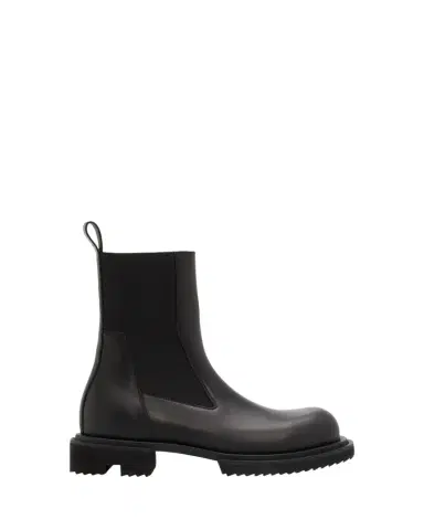 Rick Owens Beatle Gabe Leather Chelsea Boots | Thumbnail 1 Rick Owens Beatle Gabe Leather Chelsea Boots | Thumbnail 1