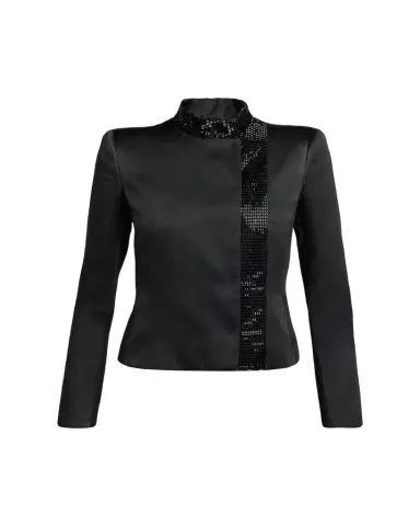 Giorgio Armani Embroidered Silk Single-Breasted Jacket | Thumbnail 1
